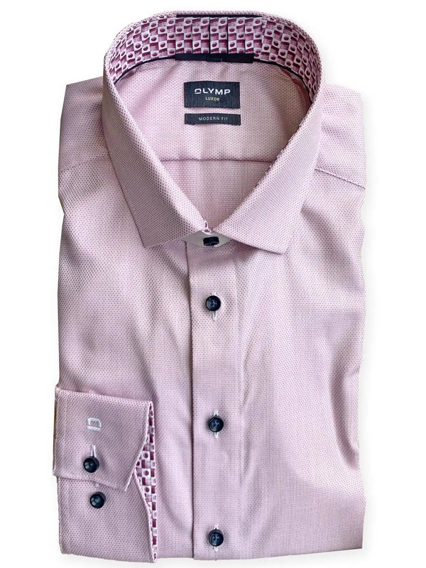 Olymp Men’s Dress Shirt Modern Fit 2810/15/31 Pink Ballynahinch