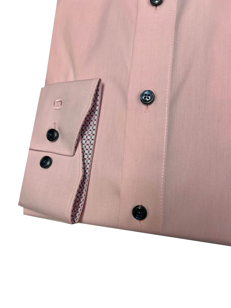 Olymp Men’s Dress Shirt Modern Fit 3815/01/31 Pink Northern Ireland