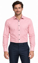 Olymp Men’s Dress Shirt Modern Fit 3815/01/31 Pink Northern Ireland