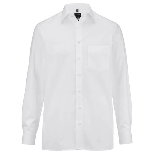 Olymp - White Formal Shirt Modern Fit.