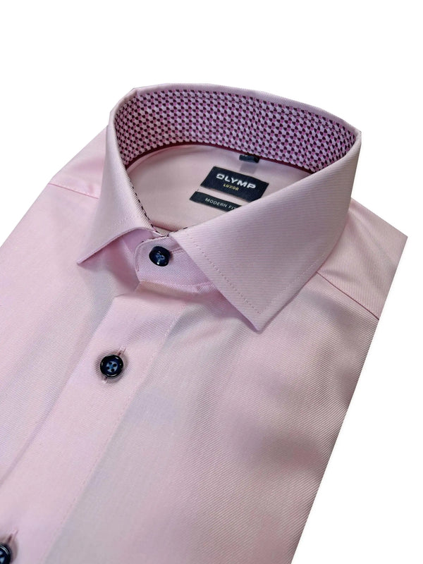 Olymp Mens Shirt Modern Fit Luxor 2810/37/30 Pink Ballynahinch