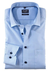 Olymp Modern Fit Dress Shirt 1208/64/11 Blue Northern Ireland Belfast