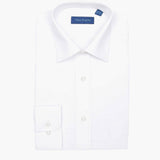 Peter England Long Sleeve Formal Shirt Regular Fit - White