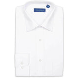 Peter England Long Sleeve Formal Shirt Regular Fit - White