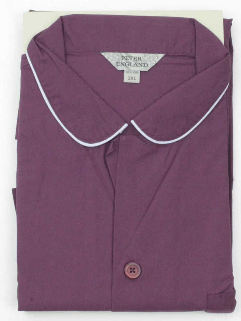 Peter England Plum Pyjama Set