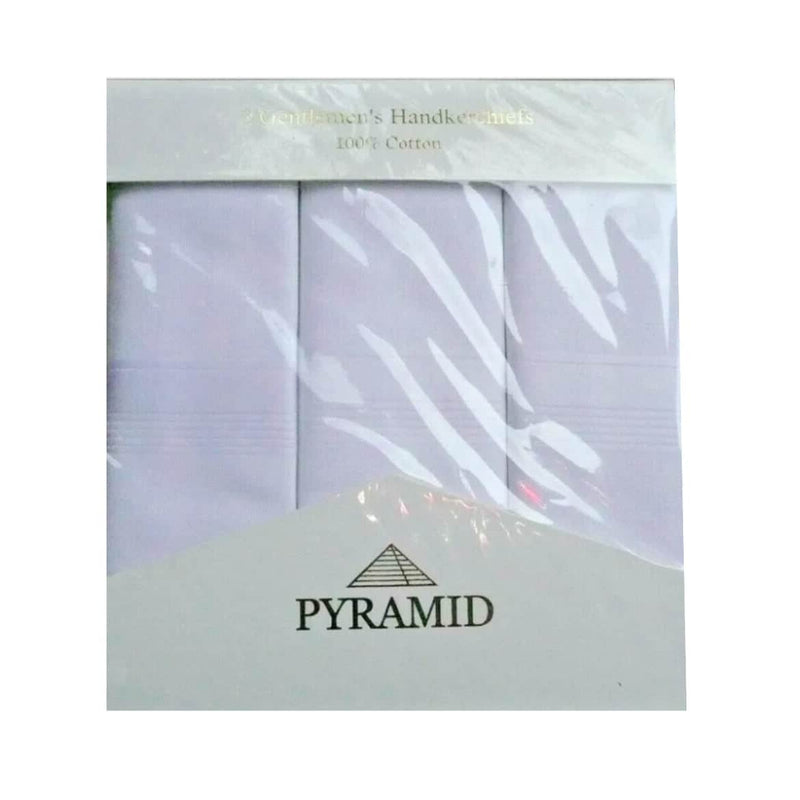 Pyramid Gentlemen’s Handkerchiefs 3 Pack Northern Ireland Belfast