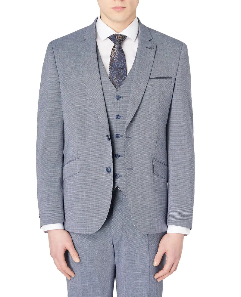 Remus Uomo 12192/26 Palucci Tapered Fit Mix & Match Suit Blue Northern