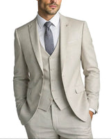 Remus Uomo Mens Suit Slim Fit Stretch Mix & Match Stone Beige