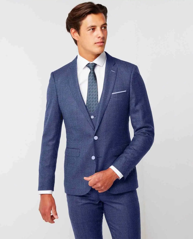 Remus Uomo - Palucci Blue Wool Rich Suit