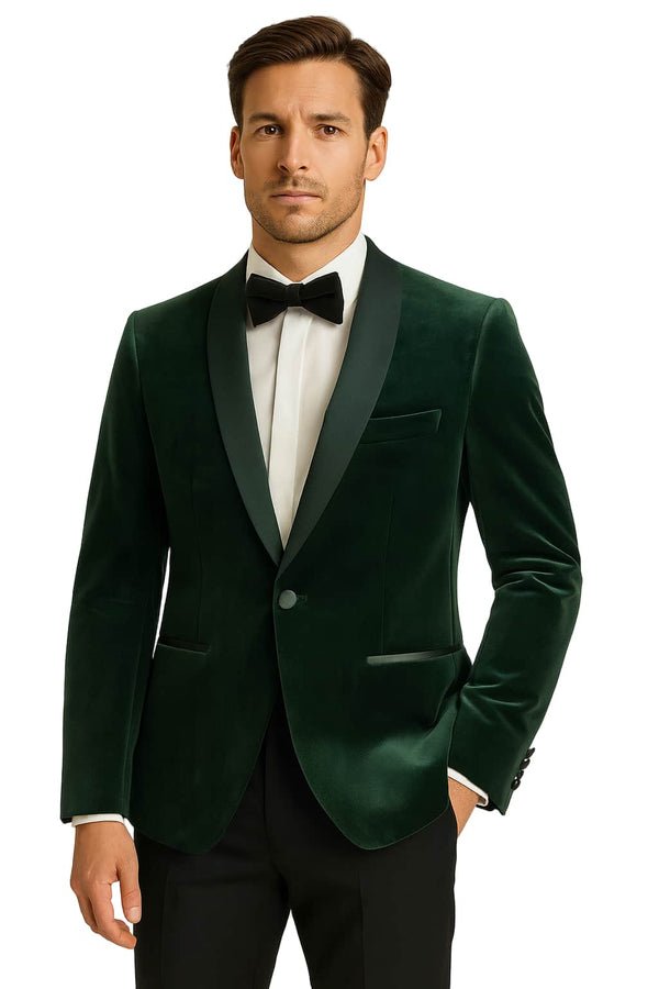 Remus Uomo Romeo J Velvet Tuxedo Jacket Green Northern Ireland Belfast