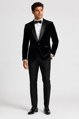 Remus Uomo Romeo Velvet Tuxedo Jacket Black Northern Ireland Belfast