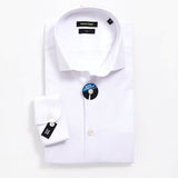Remus Uomo Slim Fit Cotton Stretch Dress Shirt White Northern Ireland