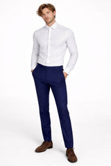 Remus Uomo Slim Fit Cotton Stretch Dress Shirt White Northern Ireland