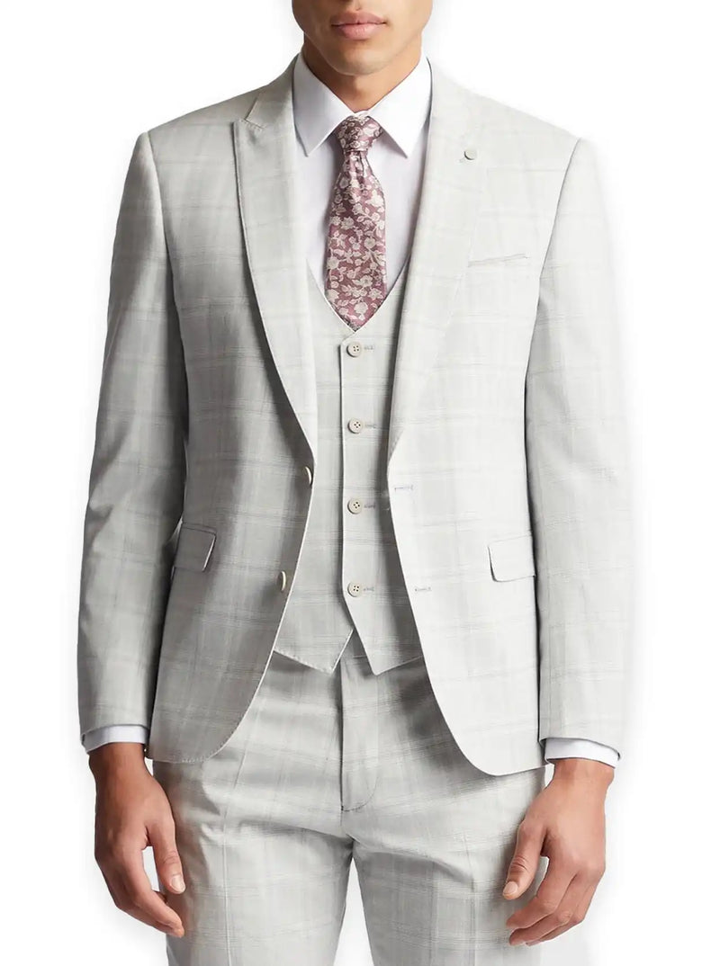 Remus Uomo Suit 12262/02 Pablo Mix & Match Light Grey Northern