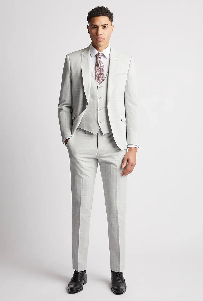 Remus Uomo Suit 12262/02 Pablo Mix & Match Light Grey Northern