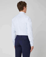 Remus Uomo Tapered Fit Cotton Stretch Shirt Sky Blue - 