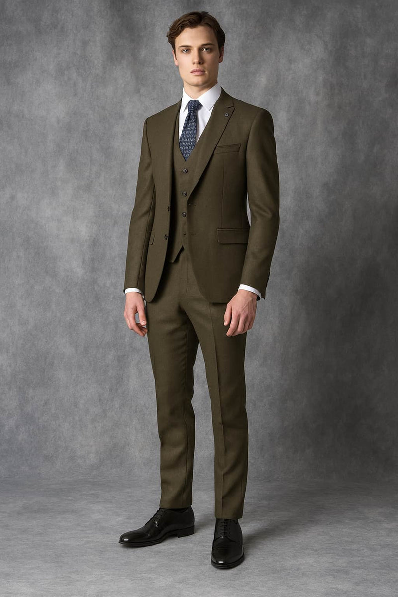 Remus Uomo Tapered Fit Suit Green Northern Ireland Belfast