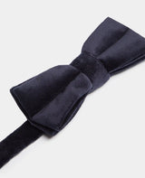 Remus Uomo Velvet Bow Tie Navy Northern Ireland Belfast