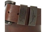 RM Williams 1 1/2’’ Drover Belt Light Chocolate Northern Ireland