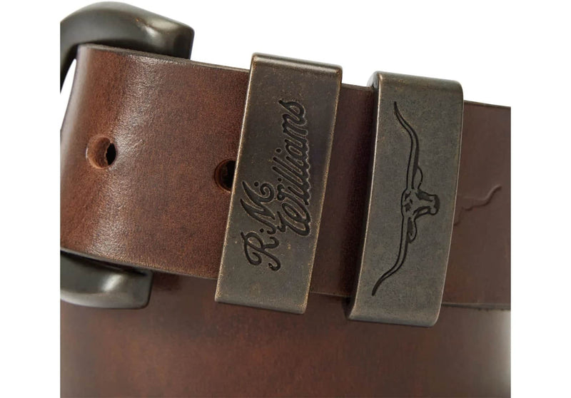 RM Williams 1 1/2’’ Drover Belt Light Chocolate Northern Ireland