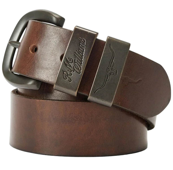 RM Williams 1 1/2’’ Drover Belt Light Chocolate Northern Ireland
