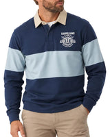 RM Williams Blyth Rugby Top Worker Blue Northern Ireland Belfast