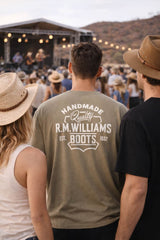 RM Williams Boots T-Shirt Sage Northern Ireland Belfast
