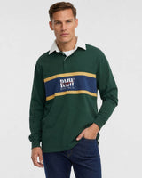 RM Williams Classic RMW Panel Rugby Top Pine Northern Ireland Belfast