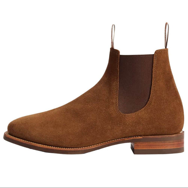 RM Williams Comfort Craftsman Boots Dark Cedar Suede Northern Ireland