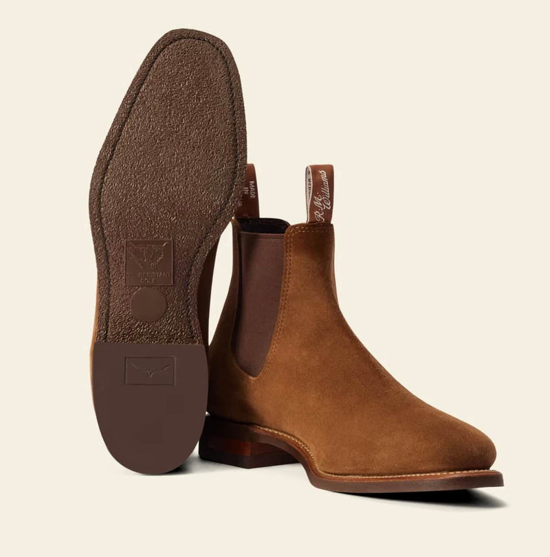 RM Williams Comfort Craftsman Boots Dark Cedar Suede Northern Ireland