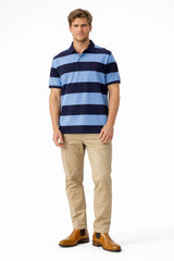 RM Williams Cradle Polo Shirt Navy Blue Northern Ireland Belfast