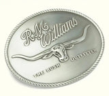 RM Williams Logo Buckle Silver Northern Ireland Belfast