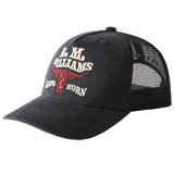 RM Williams Longhorn Trucker Cap Black Wash Northern Ireland Belfast