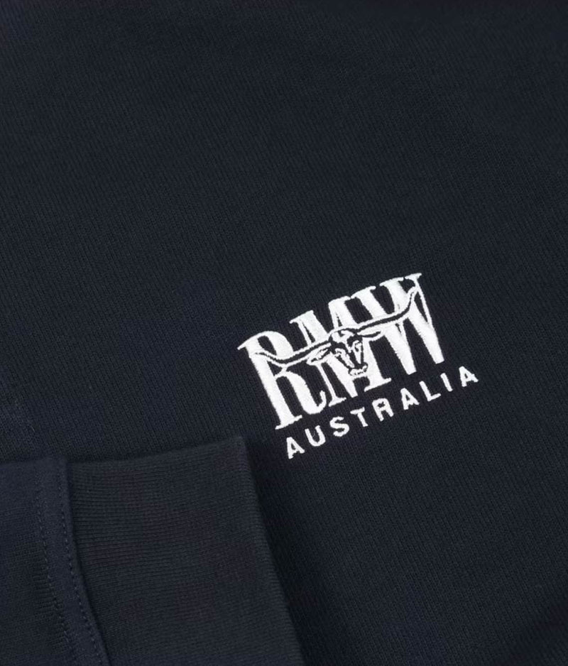 RM Williams Mens Classic RMW Rugby Shirt Navy Northern Ireland Belfast