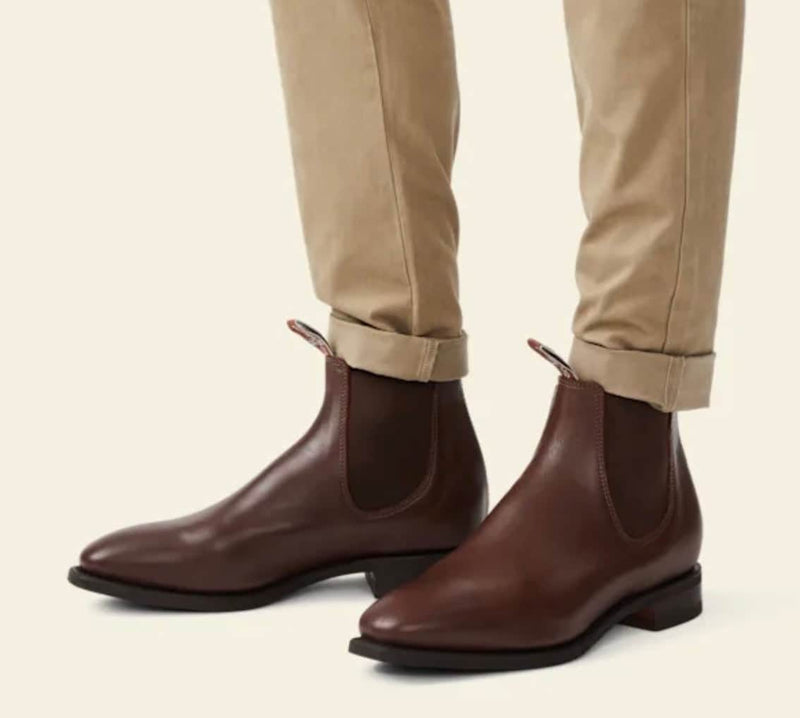 RM Williams Mens Comfort Craftsman Boots Dark Tan Northern Ireland