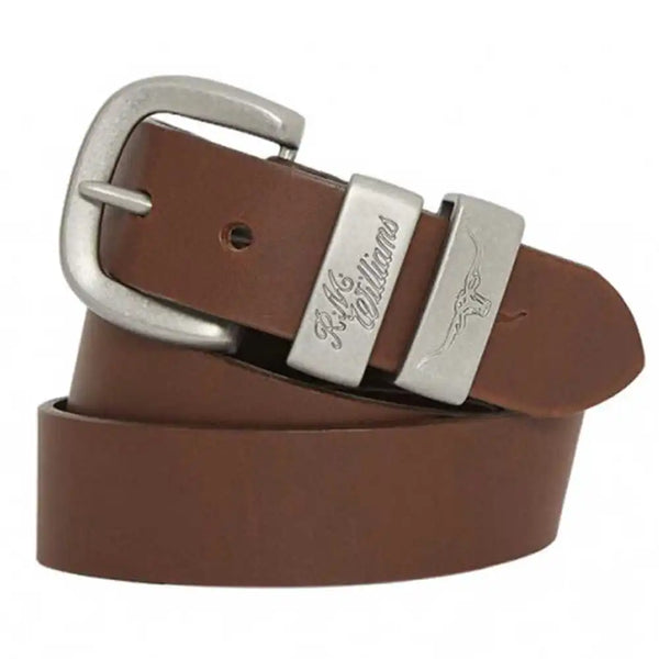 RM Williams Mens Drover Belt Dark Tan Northern Ireland Belfast