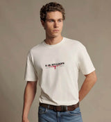 RM Williams Mens Holt T-Shirt Vintage White Northern Ireland Belfast