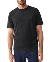 RM Williams Mens Parson T-Shirt Black/Chestnut Northern Ireland