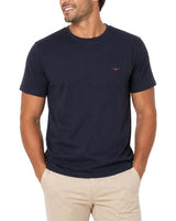 RM Williams Mens Parson T-Shirt Navy/Chestnut Northern Ireland Belfast