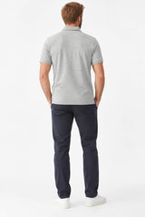 RM Williams Rod Polo Shirt Grey Marle Northern Ireland Belfast
