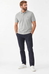RM Williams Rod Polo Shirt Grey Marle Northern Ireland Belfast