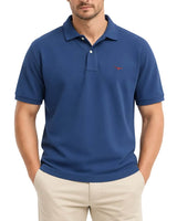 RM Williams Rod Polo Shirt Worker Blue Northern Ireland Belfast