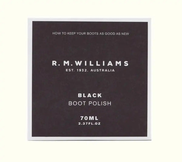 RM Williams Stockman Boot Polish Black Northern Ireland Belfast
