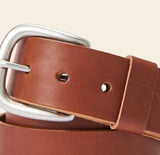 RM Williams Traditional Logo Belt Dark Tan Northern Ireland Belfast