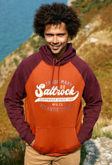 Saltrock Homerun Raglan Hoodie Pop Red Northern Ireland Belfast