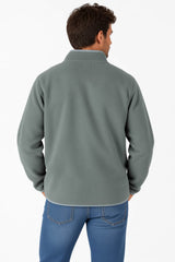 Saltrock Leo Men’s 1/4 Zip Fleece Dark Green Northern Ireland Belfast