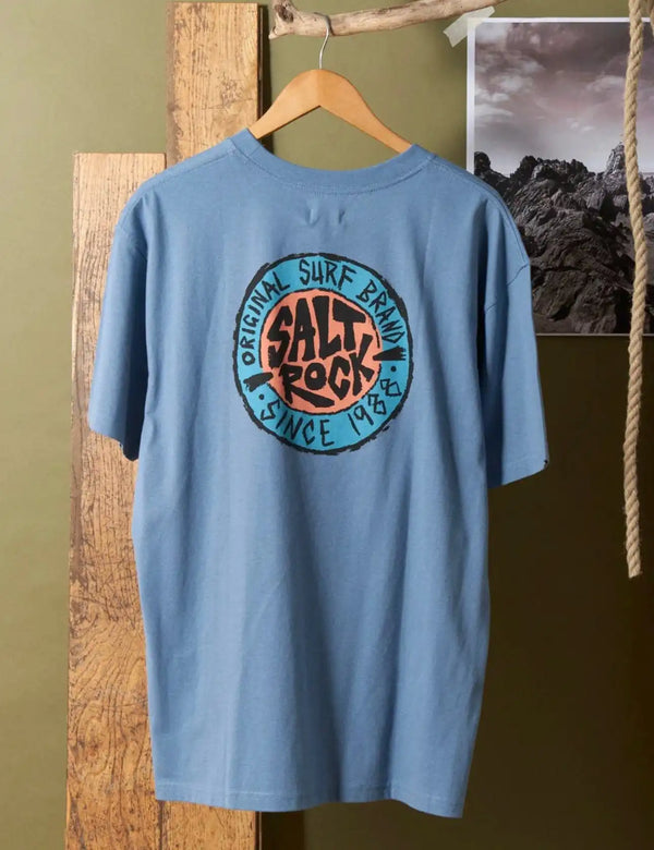 Saltrock Men’s Original SR T - Shirt Blue Northern Ireland Belfast