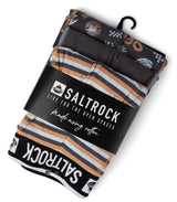 Saltrock Men’s Boxer Briefs 3 Pack Skatecheck Underwear Dark Green