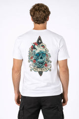 Saltrock Mens Dark Water Colour T-Shirt White Northern Ireland Belfast