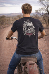 Saltrock Mens Dark Water T-Shirt Dark Grey Northern Ireland Belfast